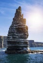 Branaunmore Sea Stack Royalty Free Stock Photo