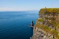 Cliffs of Moher in County Clare, Ireland Royalty Free Stock Photo