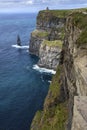 Cliffs of Moher - County Clare - Ireland Royalty Free Stock Photo