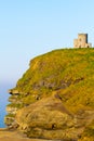 Cliffs of Moher and OBriens Tower Ireland Royalty Free Stock Photo