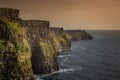 Cliffs of Moher is one of the most known touristic destination in Irland, Ring of Kerry Royalty Free Stock Photo