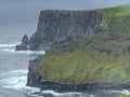 The Cliffs of Moher sea cliffs Ireland Royalty Free Stock Photo