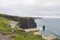 Visiting the Cliffs of Moher Royalty Free Stock Photo