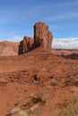 Cliffs at Monument Valley in Utah Royalty Free Stock Photo