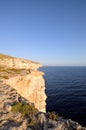 The Cliffs of Mtahleb with Filfla Island