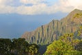 Cliffs of Na Pali coast Royalty Free Stock Photo