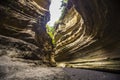 Cliffs in Naivasha Hells Gate National Park, Kenya Royalty Free Stock Photo