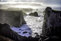 The cliffs near Bodega Bay