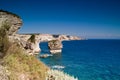 Cliffs near the city Bonifacio