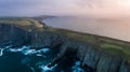 Cliffs. Old head of Kinsale. county Cork. Ireland Royalty Free Stock Photo