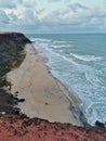 Cliffs at Pipa Beach, Rio Grande do Norte, Brazil