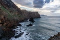 Cliffs of Ponta de Sao Lourenco in Madeira island, Portugal.