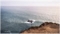 Cliffs and rocks and the Atlantic. Cabo da Roca, Portugal, the farthest western point of Europe.