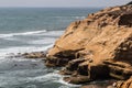 Cliffs and Sea Birds at Point Loma Tidepools