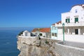 Cliffs of Sitio, Nazare, Portugal Royalty Free Stock Photo