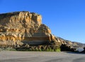 Cliffs at Torrey Pines State Beach, La Jolla, California Royalty Free Stock Photo