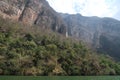 The cliffs and vegetation in the Sumidero Canyon Canon del Sumidero, Chiapas, Mexico