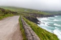 Cliffs, vegetation and waves in Dunmore Head