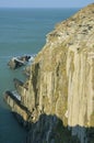 Cliffs With Vertical Rock Strata