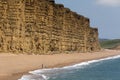 Cliffs at West Bay - Jurassic Coast - Dorset - England Royalty Free Stock Photo