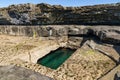 Cliffs and worm hole in Inishmore