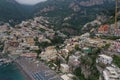 Cliffside village of Positano on southern Italy's Amalfi Coast. Royalty Free Stock Photo