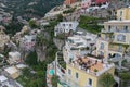 Cliffside village of Positano on southern Italy's Amalfi Coast. Royalty Free Stock Photo