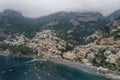 Cliffside village of Positano on southern Italy's Amalfi Coast. Royalty Free Stock Photo