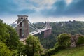 Panoramic view of Cliffton Bridge Royalty Free Stock Photo