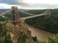 Cliffton suspension bridge Royalty Free Stock Photo