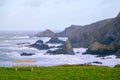 Clifftop bench