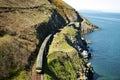 Cliffwalking Between Bray and Greystones, Ireland Royalty Free Stock Photo