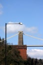 Clifton suspension bridge Royalty Free Stock Photo