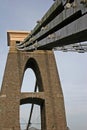 Clifton suspension bridge Royalty Free Stock Photo