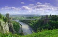 Clifton suspension bridge Royalty Free Stock Photo