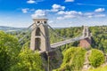 Clifton Suspension Bridge, Bristol, Avon, England, UK Royalty Free Stock Photo