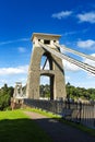 Clifton Suspension Bridge, Bristol, Avon, England, UK Royalty Free Stock Photo