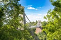 Clifton Suspension Bridge, Bristol, Avon, England, UK Royalty Free Stock Photo