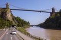 Clifton Suspension Bridge in Bristol Royalty Free Stock Photo