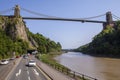 Clifton Suspension Bridge in Bristol Royalty Free Stock Photo