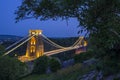 Clifton Suspension Bridge in Bristol Royalty Free Stock Photo