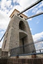 Clifton Suspension Bridge spanning the River Avon, Bristol, Royalty Free Stock Photo