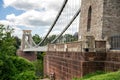 Clifton Suspension Bridge spanning the River Avon, United Kingdom Royalty Free Stock Photo