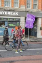 A Climate Action march in Dublin, to coincide with the COP26 Conference Dublin, Ireland,