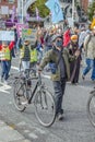 A Climate Action march in Dublin, to coincide with the COP26 Conference Dublin, Ireland,