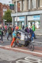 A Climate Action march in Dublin, to coincide with the COP26 Conference Dublin, Ireland,