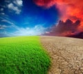 Climate change Royalty Free Stock Photo