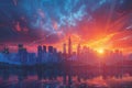 Climate Change Data Visualization A visually appealing graph or chart illustrating the alarming rise in global temperatures