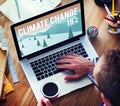 Climate Change Natural Planet Temperature Concept Royalty Free Stock Photo