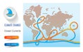 Climate change Ocean Currents warm cool water in the world